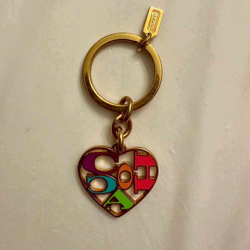 Coach Keychain